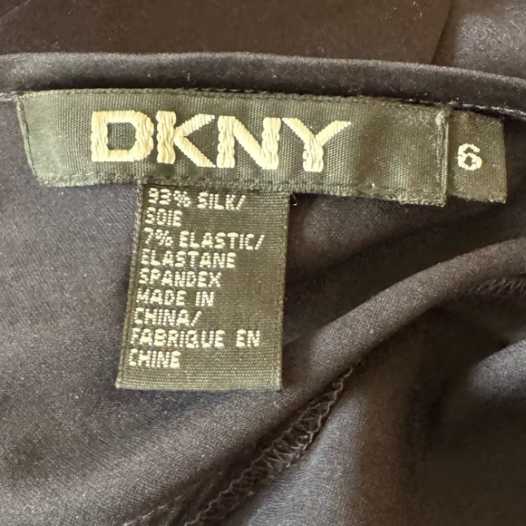 DKNY Dark Navy Silk Camisole - Picture 5 of 5